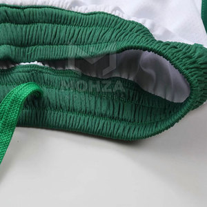 Pantalones Cortos de Fútbol de Poliéster de Cintura Media, Tejidos, Transpirables, Deportivos, con Cordón Ajustable, Diseño Personalizado, Duraderos, Fabricados en Fábrica - Product Image 3