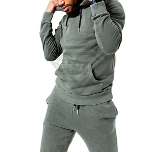 Diseño personalizado Unisex ácido lavado chándal mejor venta 100% algodón hecho ácido lavado chándal servicio OEM personalizado - Product Image 6