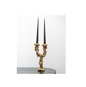 Bougeoir en métal de dernière conception, nouveau placage de cuivre en aluminium pour centres de table de mariage ou décoration de la maison - Product Image 6