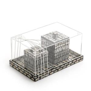 High Quality Top Selected Mother of Pearl Mubkhar Incense burner Set Seasell Tray & <b>Boxes</b> for Ramadan Eid Gift - Product Image 5