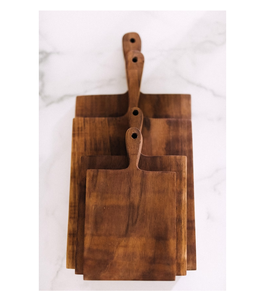 Wholesale Wood Chopping <b>Board</b> and Handle Hole Design Hanging Shape with Natural Wood Color and at Best Price - Product Image 6