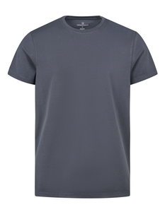 Camisetas Personalizadas con Logotipo en la Parte Delantera para Hombre, Talla Grande, Sólidas, Casuales, de Manga Corta, Transpirables, de Secado Rápido, 100% Algodón Tejido - Product Image 1
