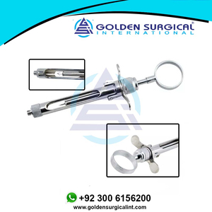 Outil orthodontique de soin des dents 1.8ml seringue d'aspiration d'injection dentaire dentiste en acier inoxydable ensemble dentaire instruments chirurgicaux - Product Image 4