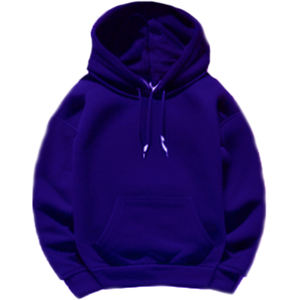 OEM Sweat-shirt d'hiver en coton épais pour hommes pull-over uni à capuche broderie et impression personnalisées coupe-vent surdimensionné Jogger - Product Image 4