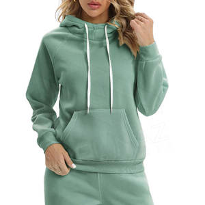 ชุดวอร์มแบบสวมหัวสำหรับผู้หญิงชุดวิ่งสองชิ้นพร้อมเชือกผูกสำหรับฤดูหนาวดีไซน์ใหม่ - Product Image 6