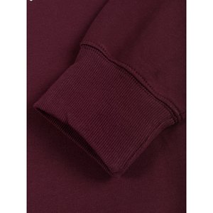 Sudaderas de punto formales de otoño para mujer de alta calidad, Sudadera con capucha de manga larga, jersey de lana de algodón, Tops formales al por mayor - Product Image 4