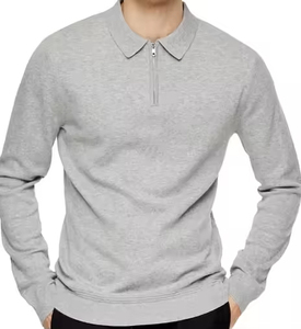 Polo en blanco personalizado de talla grande, ropa de hombre, Polo de gran tamaño, camiseta de hombre - Product Image 2