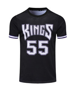 Maillot de football américain personnalisé pour adulte, style rétro en maille, col rond, uniforme sur mesure, tissu robuste et athlétique - Product Image 4