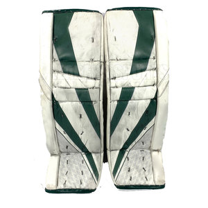 Protège-jambes de gardien de but de hockey sur glace en cuir léger LEADER SPORTS, couleur/taille/logo personnalisés, vente en gros, faible MOQ - Product Image 1