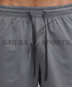 กางเกงขาสั้นออกกำลังกายผู้ชายแบบสวมใส่สบาย ระบายอากาศได้ดี กันน้ำ รุ่นพรีเมียม ปี 2025 แบบสั่งทำพิเศษ ขายส่ง ผ้าแคนวาส - Product Image 4
