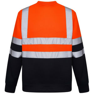 Sudadera CON CAPUCHA DE SEGURIDAD reflectante de alta visibilidad para hombres, ropa de trabajo de invierno, chaqueta uniforme, comodidad de seguridad mejorada Digital - Product Image 3