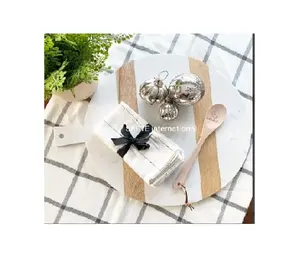 Marble And Wood Cheese Board high quality and carefully hand crafted wood and marble serving tray with top quality