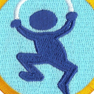 Parches Bordados Tejidos Personalizados de Alta Calidad OEM, Insignias Bordadas con Hilo Termoadhesivas de Tela de Sarga Personalizadas para Ropa - Product Image 6