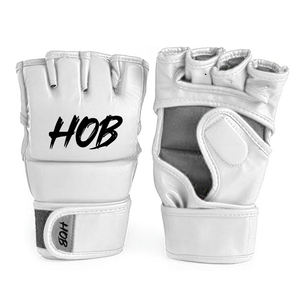 High Quality Black Red Leather MMA Training <b>Gloves</b> for Men Comfortable with Custom Logo and Stretch Features - Product Image 3