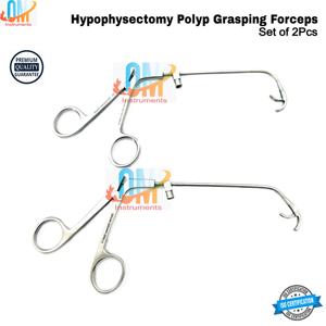 Juego de 2 Pinzas de Agarre para Hipofisectomía Sinusal y Antrum, Instrumento Quirúrgico Manual de ORL, Acero Inoxidable de Alta Calidad, OldMed - Product Image 5