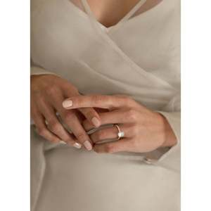 Aime <b>Ring</b> Rhodium Plated Gemstone <b>Ring</b> with Oval Cut Garnet Amethyst Agate <b>Quartz</b> Zircon Inlay for Engagement Jewelry Type Cut - Product Image 6