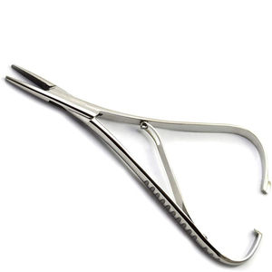 Pince chirurgicale orthodontique professionnelle, porte-aiguilles Mathieu dentaire, forceps en acier inoxydable, porte-aiguilles dentaire pour ligature - Product Image 1