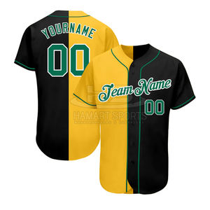 En stock Ropa deportiva Hombres Jersey de béisbol Material de alta calidad Medias mangas Cómodo Hombres Jersey de béisbol - Product Image 2