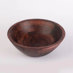 ชามไม้มะม่วงแข็งปรับแต่งได้คลาสสิกคุณภาพระดับพรีเมียมทำด้วยมือสำหรับบ้านร้านอาหารโรงแรม - Product Image 4