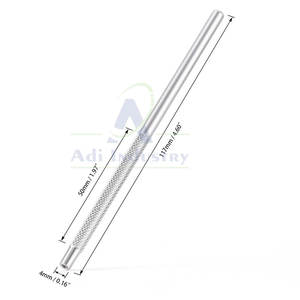 Poignées dentaires manuelles en acier inoxydable de haute qualité pour miroirs buccaux Poignée ergonomique Durable et réutilisable - Product Image 5