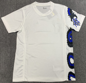 Camiseta de fútbol unisex al por mayor personalizada 100% poliéster sublimación impresa servicio OEM corte automatizado - Product Image 2