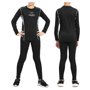 Ensembles de compression d'entraînement haute performance Ensemble de compression pour enfants Leggings longs de compression Ensembles d'entraînement pour femme pour produits unisexes. - Product Image 4