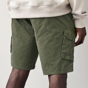 Vente en gros de shorts cargo de qualité supérieure pour vêtements d'été/dernier design teinté couleur unie vêtements de ville d'extérieur shorts cargo décontractés pour hommes - Product Image 2