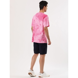 Wholesale Custom DTG Print Oversized <b>Tie</b> Dye T-Shirt Plain Design Heavyweight Street Fashion for Men Colorful Solid Pattern - Product Image 2