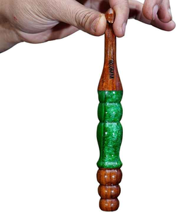 Juego de Ganchos de Crochet de Madera de Sheesham Premium, 13 Ganchos, Naturales, Hechos a Mano, Ergonómicos, Portátiles, Ecológicos y Duraderos para Tejer y Hacer Crochet - Product Image 6