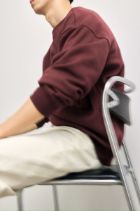 Sweat à capuche zippé personnalisé OEM pour homme, en polaire, coupe oversize, 100 % coton, toutes tailles disponibles - Product Image 3