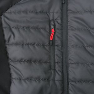Veste à capuche légère et solide pour hommes, vêtements d'hiver de haute qualité à fermeture éclair avec logo sur le devant - Product Image 4
