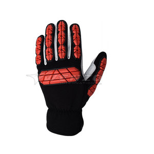 ถุงมือฝึกซ้อมหนังคุณภาพสูงจากโรงงาน ป้องกันแรงกระแทก แบบเต็มนิ้ว ปรับสายรัดข้อมือได้ เพื่อความปลอดภัย - Product Image 3