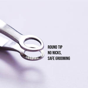 Pinzas de Precisión de Acero Inoxidable con Punta Redonda para Depilar Vello de Nariz, Orejas y Cejas [Hechas a Mano de Primera Calidad] Unisex 2026 - Product Image 6