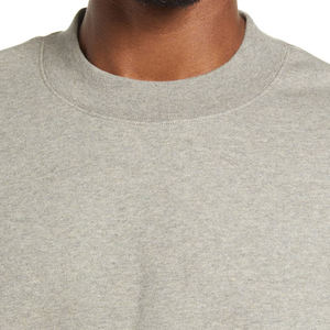 100% coton brodé pull sweat pour hommes solide motif hiver polaire doublure sweat à capuche et sweats - Product Image 6