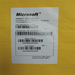 MS SQL Server 2022 Standard DVD ชุดเต็ม พร้อมการเปิดใช้งานออนไลน์แบบตลอดชีพ 16 คอร์ ลิขสิทธิ์ OEM ระดับโลก พร้อมการสนับสนุน มีสินค้าในสต็อก - Product Image 3