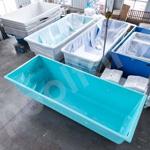 Piscina de Fibra de Vidrio para Exteriores de Tamaño Familiar, Diseño Personalizado, Piscina Enterrada, Resistente a los Rayos UV y a la Corrosión - Product Image 5