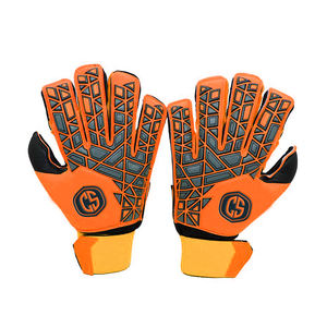 Gants de gardien de but de football violet noir en latex allemand |   Gants d'extérieur respirants et réglables, adhérence supérieure, protection antidérapante pour - Product Image 3