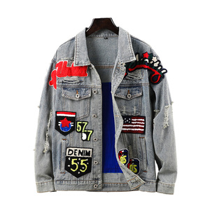 แจ็กเก็ตยีนส์พิมพ์ลายสำหรับทุกฤดู2025ฤดูหนาวฤดูหนาว - Product Image 1