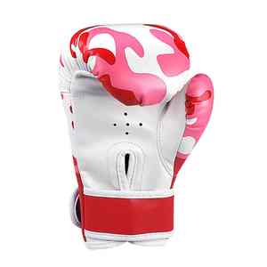 Offre Spéciale prix d'usine gants de boxe professionnels logo personnalisé PU gants d'entraînement avec enveloppement à la main gants de boxe pour hommes - Product Image 3