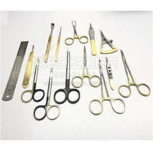 Kit d'instruments de blepharoplastie manuelle réutilisable, ensemble d'outils de chirurgie des paupières professionnels en acier inoxydable - Product Image 6