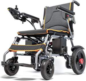 Fauteuil roulant motorisé à grande vitesse, cadre pliable, portable, léger, fauteuil roulant pour handicapés, disponible au prix de gros - Product Image 2