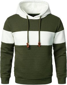 สเวตเชิ้ตขนแกะมีฮู้ดสวมหัวสำหรับผู้ชายใส่สบายพิมพ์โลโก้ได้ตามต้องการ - Product Image 1