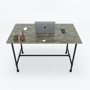 Modern Industrial Luxury Office <b>Desk</b> 120x70cm <b>Foldable</b> Melamine Design Style Industrial Traditional Modern - Product Image 1