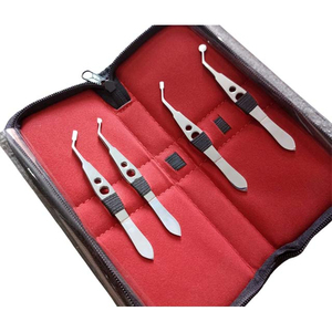 Kit de 5 Piezas de Instrumentos Quirúrgicos Dentales Manuales de Acero para Sutura y Laceraciones, Set Médico para Cirujanos - Product Image 5