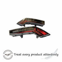 Feux arrière LED modifiés pour Huracan LP580-2 LP610-4 avec feux de brouillard arrière, feux de freinage, feux de recul et clignotants - 12 & 24 V CC, matériau ABS rouge