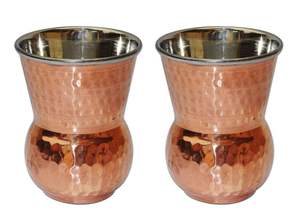 <b>Vintage</b> Look Copper <b>Wine</b> <b>Glasses</b> in Bulk at Wholesale Price for Stylish and Hammered Design Copper <b>Glass</b> - Product Image 6