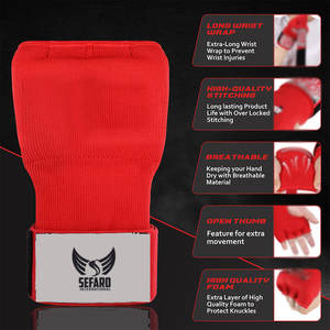 Envolturas rápidas de boxeo de alta calidad con logotipo y tamaño personalizados, envolturas rápidas de boxeo de último estilo más vendidas - Product Image 4