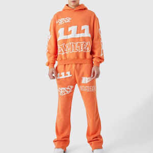 Survêtement à imprimé bouffant pour hommes à des prix abordables Offre Spéciale respirant sur mesure confortable haut tendance vêtements de sport survêtement à imprimé bouffant pour hommes - Product Image 6