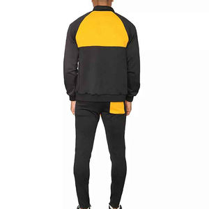 Chándal de gimnasio con logotipo personalizado para hombre, ropa deportiva transpirable e impermeable multicolor, conjunto de traje para correr de talla grande para invierno - Product Image 2