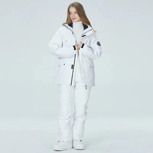Overoles de Invierno para Mujer, Talla Grande, Impermeables, con Calefacción, para Esquí, Deportes de Nieve, con Capucha de Piel, Trajes para Deportes de Invierno - Product Image 2